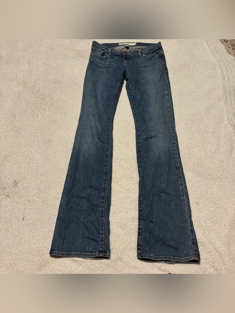 Abercrombie & Fitch Dark Blue Flare Jeans